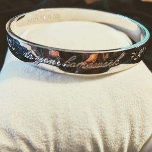 Kate Spade Silver Bangle Bracelet